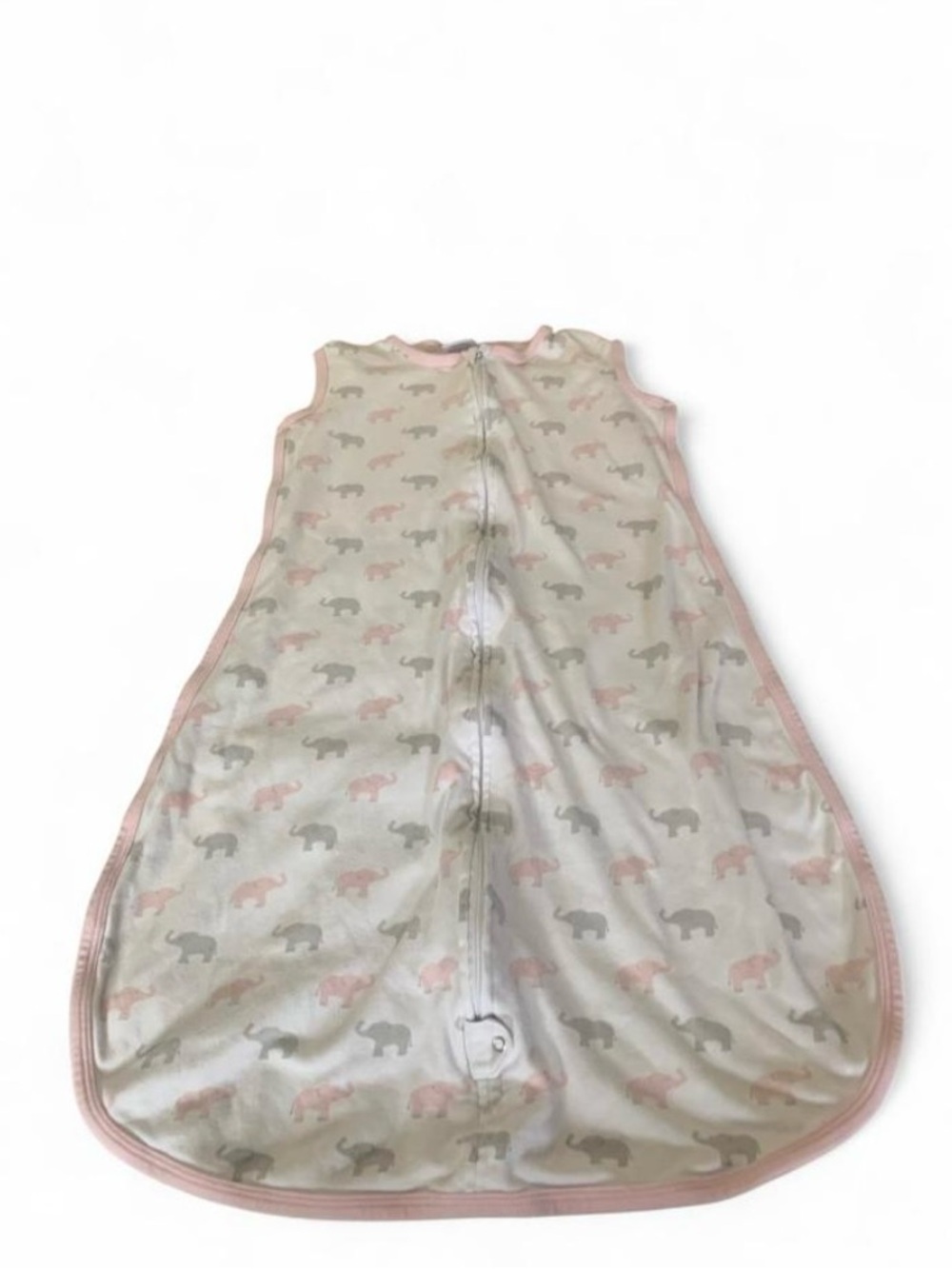 💕 Amazing baby sleepsack cotton size large girl elephant pattern 12-18 month